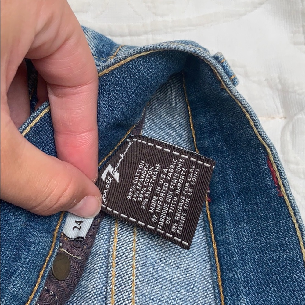 7 for all mankind denim!!!!!